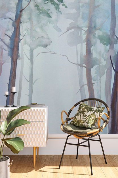 Mural Bosque Brumoso