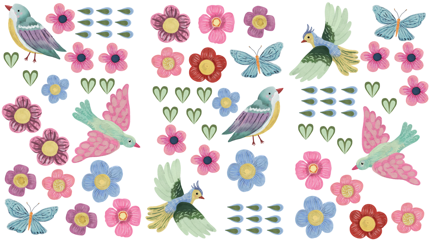 Decals Whismical Meadow